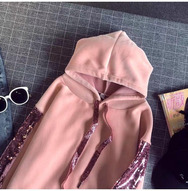 Statement Sequined Hoodies - Alamode By Akanksha
