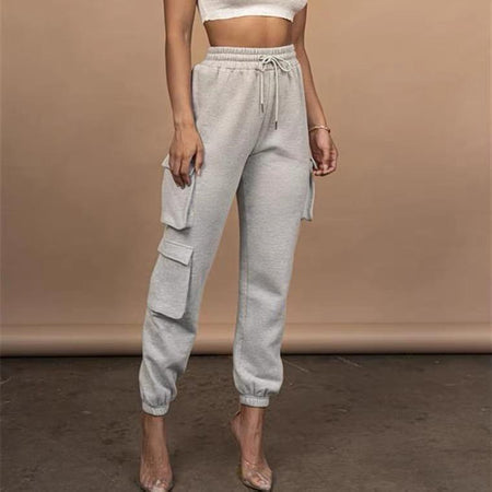 Steven Luxury Tracksuit - front shot on model, grey - Miss Mosa By Akanksha