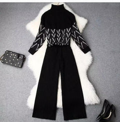 Symphony Coord Sets - styled flat-lay shot, black - Miss Mosa By Akanksha