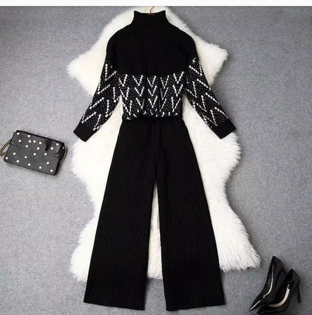 Symphony Coord Sets - styled flat-lay shot, black - Miss Mosa By Akanksha