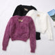 Trexy Cropped Jumpers - styled flat-lay shot, multicolour - Miss Mosa By Akanksha