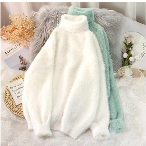 Turtleneck Mohair Jumper