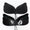Wing Silicone Bra - Black