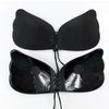 Wing Silicone Bra - Black
