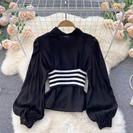 Sandos Statement Blouse - Alamode By Akanksha