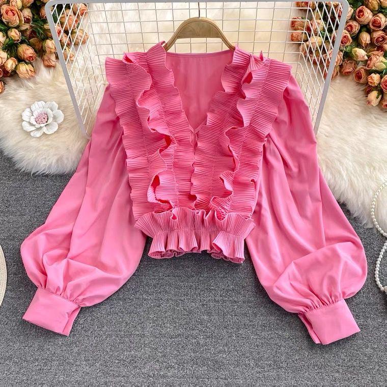 Discover Ruffle Tops for Women Online