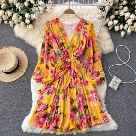 Code 1 - Danny Floral Dress