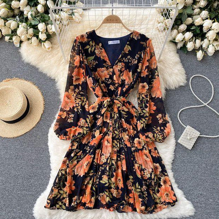 Code 4 - Danny Floral Dress
