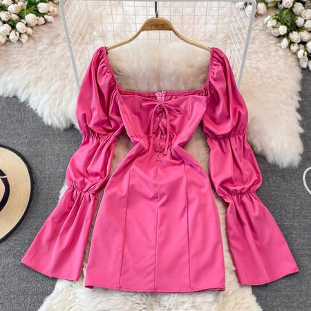 Pink - Caroline Statement Dress
