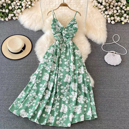 Green - Samuel Floral Dress