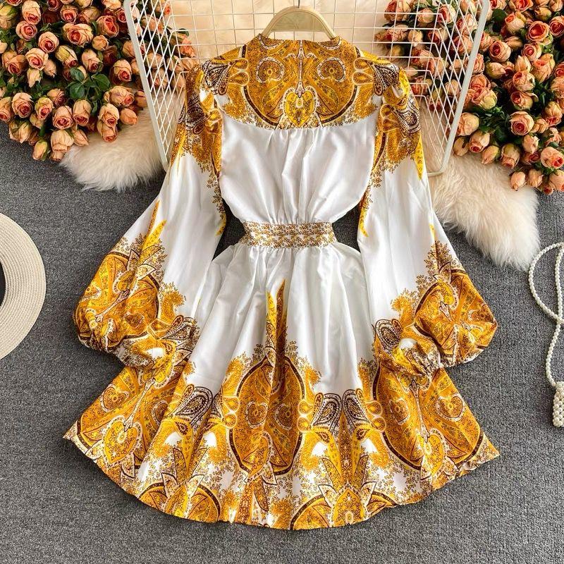 Gresse Floral Dress - Alamode By Akanksha