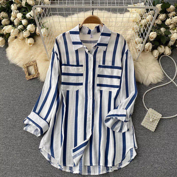 Ibiza Striped Holiday Shirts - Alamode By Akanksha