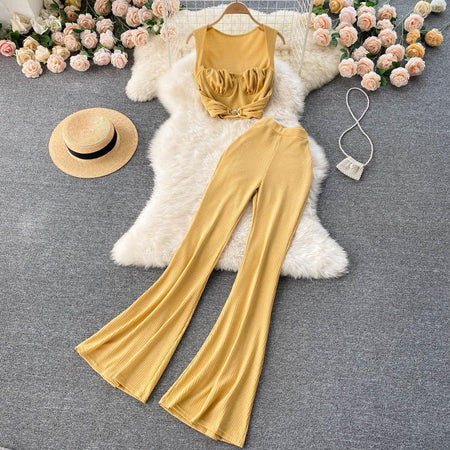 Yellow - Tabby Coord Set
