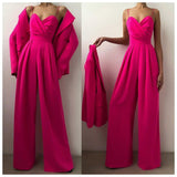 Heather Statement Jumpsuit (ONLY JUMPSUIT) - Alamode By Akanksha