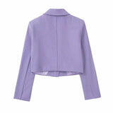 Hailey Lilac Coord Set - Alamode By Akanksha