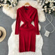 Lucas Woolen Dress - Alamode By Akanksha