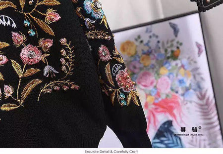 Ava Luxury Embroidered Tracksuit - Alamode By Akanksha