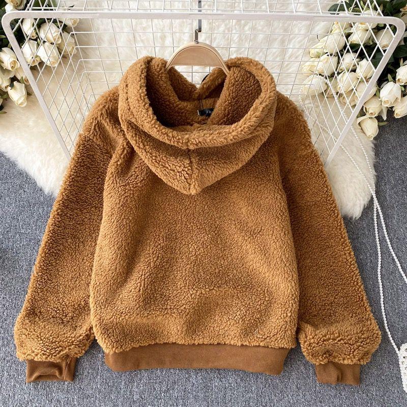 Adam Fluffy Hoodies - Alamode By Akanksha