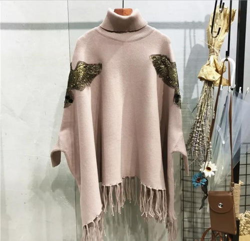 Moonlight Tassel Embellished Capes