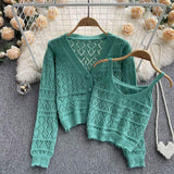 Aubree Sweater Set - Alamode By Akanksha