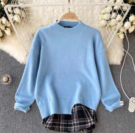 Blue - Ariella Statement Sweater
