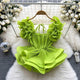Saige Ruffled Blouse - Alamode By Akanksha