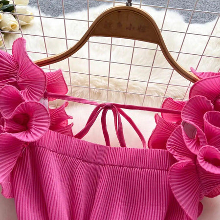 Saige Ruffled Blouse - Alamode By Akanksha