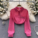 Silua cotton eyelet Shirt - Alamode By Akanksha