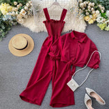Whitney Jumpsuit and Cape - Alamode By Akanksha