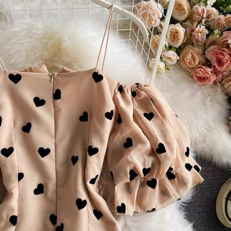 Bauble Hearts Summer Dress - Alamode By Akanksha