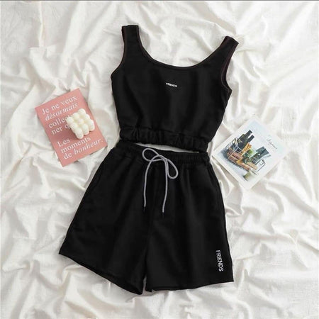 Black - Phoebe Coord Set