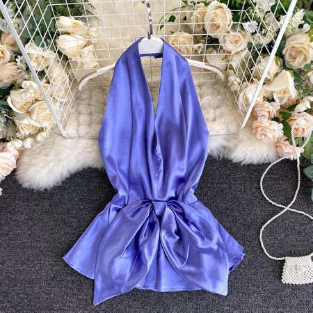 Blue - Mitasa Formal Blouse