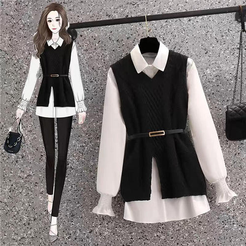 Stella Two Piece Knit Set - Alamode By Akanksha