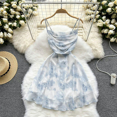 Blue - Kate Holiday Dress