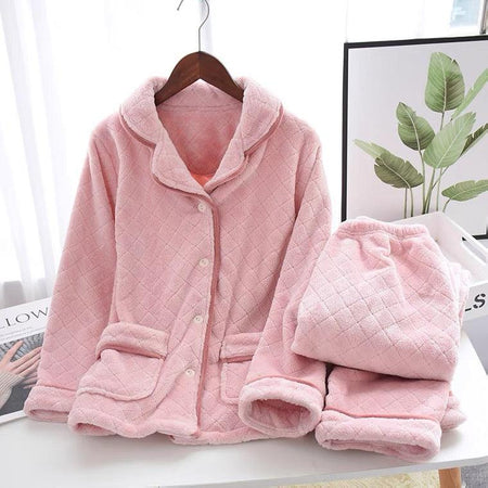 Pink - Soneya Fleece Nightsuit