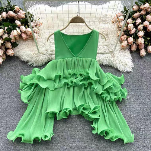 Lizzy Ruffled Blouse - Alamode By Akanksha