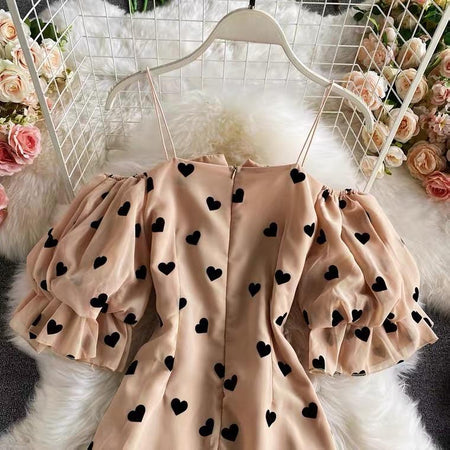 Bauble Hearts Summer Dress - Alamode By Akanksha