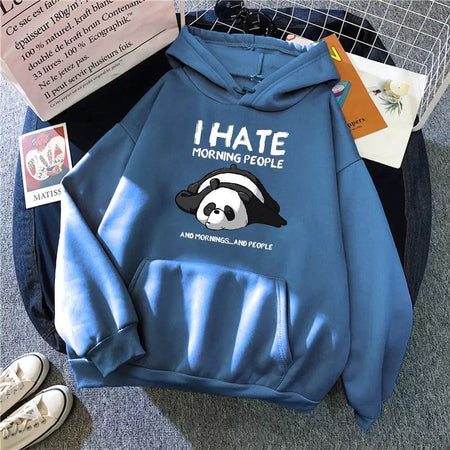 Blue - Hate Morning People Sweatshirt