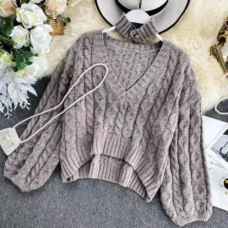 Grey - Gatsy Luxury Sweaters