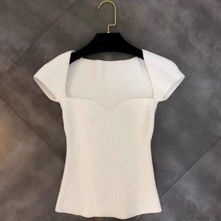 White - Caleb Statement Top - Limited Edition