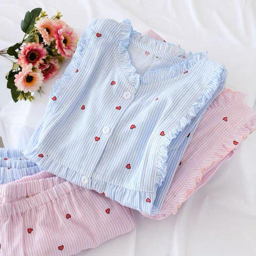 Terry Cotton Nightset - Alamode By Akanksha