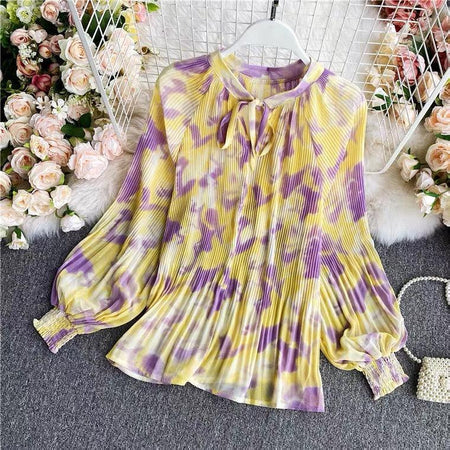 Code 4 - Nicholas Tie and Dye Blouse