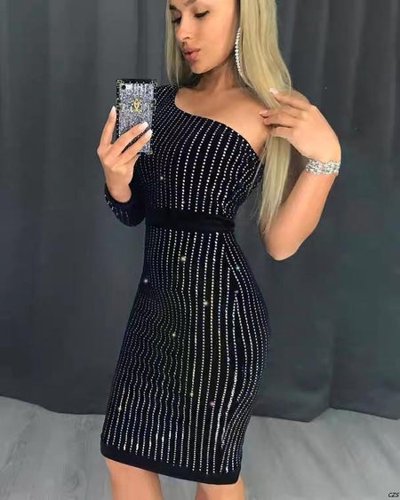 Ibiza One Shoulder dress - Alamode By Akanksha