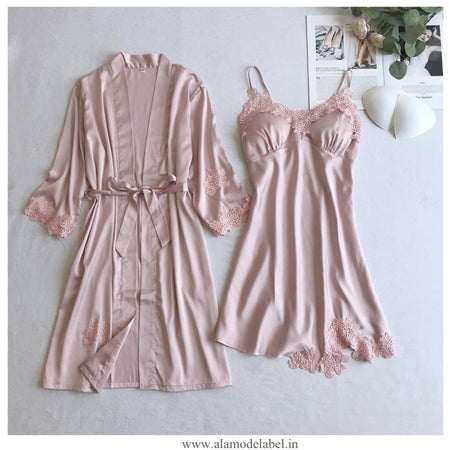 Anastasia Luxury Loungewear Set - Alamode By Akanksha