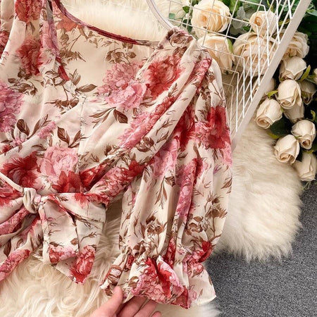 Troy Floral Coord Set - Alamode By Akanksha