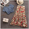 Blue top and Skirt Set
