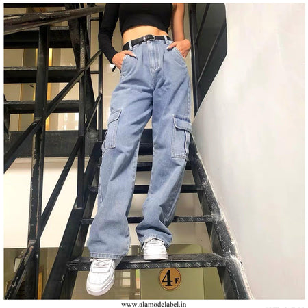 Hansel Cargo Pants - Alamode By Akanksha