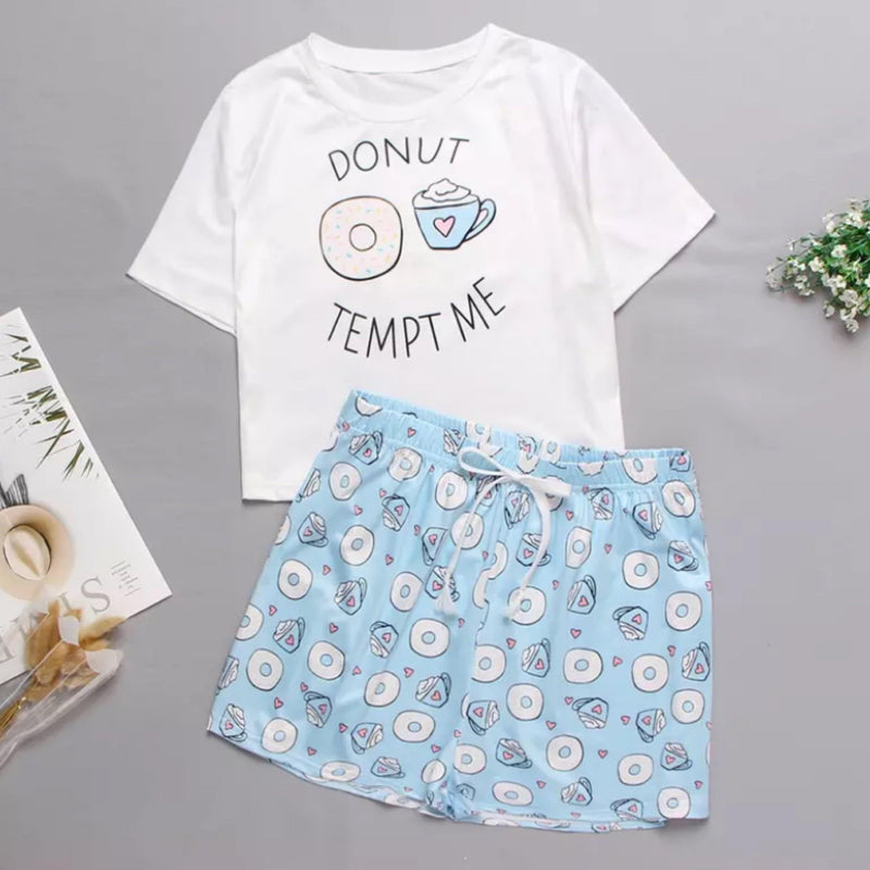 Cartoon Printed Nightsets - Alamode By Akanksha