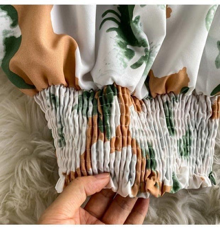 Linda floral coord set - Alamode By Akanksha