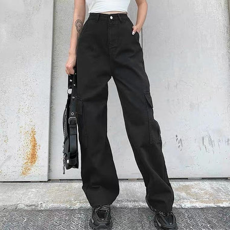 Black - Hansel Cargo Pants